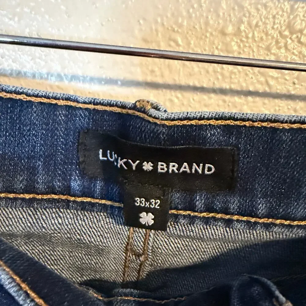 Lucky Brand 363 Vintage Straight Jeans Men's Size 33x32